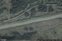 Vue aérienne de Icy Bay