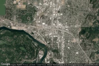 Vue aérienne de Kootenai Medical Center