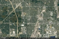 Vue aérienne de UChicago Medicine Ingalls Memorial