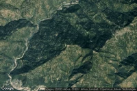 Vue aérienne de Namchi