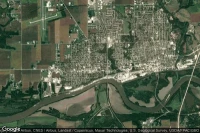 Vue aérienne de Illinois Valley Community Hospital