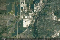 Vue aérienne de Caterpillar Aurora