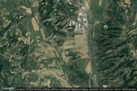 Vue aérienne de Chiusi Scalo