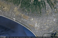 Vue aérienne de Numazu City Hospital
