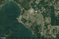 Vue aérienne de Livingston Municipal