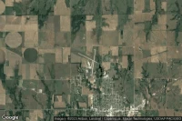 Vue aérienne de Kingman Clyde Cessna Field