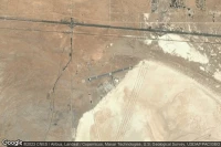 Vue aérienne de Edwards Af Aux North Base