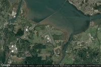 Vue aérienne de Astoria Regional