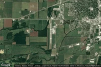 Vue aérienne de West Memphis Municipal