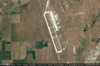 Vue aérienne de Beale Air Force Base