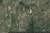 Vue aérienne de Stephens County