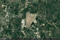 Vue aérienne de Allen C Perkinson Blackstone Army Air Field