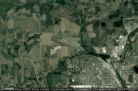 Vue aérienne de Burlington Municipal