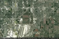 Vue aérienne de Cessna Aircraft Field