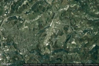 Vue aérienne de North Central West Virginia