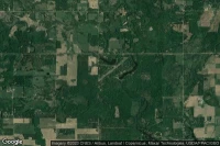 Vue aérienne de Ojibwa Airpark