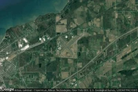 Vue aérienne de Chautauqua County-Dunkirk