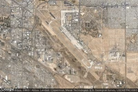 Vue aérienne de Davis Monthan Air Force Base