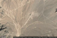 Vue aérienne de Desert Rock