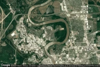 Vue aérienne de Shreveport Downtown