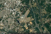 Vue aérienne de Fayetteville Regional Grannis Field