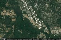 Vue aérienne de Peachtree City Falcon Field