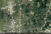 Vue aérienne de Baytown