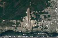 Vue aérienne de Hurlburt Field