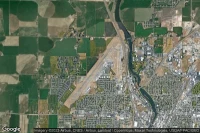 Vue aérienne de Idaho Falls Regional