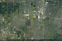 Vue aérienne de Lansing Municipal