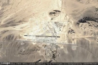 Vue aérienne de Creech Air Force Base