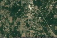 Vue aérienne de Fox Stephens Field Gilmer Municipal