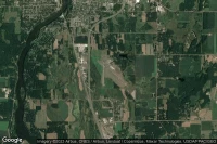 Vue aérienne de Little Falls-Morrison County-Lindbergh field