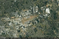 Vue aérienne de Gwinnett County Briscoe Field