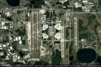 Vue aérienne de Orlando International