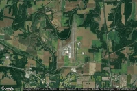 Vue aérienne de Southern Illinois