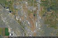 Vue aérienne de Rogue Valley International Medford