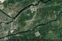 Vue aérienne de Massena International Richards Field