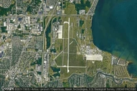 Vue aérienne de Selfridge Air National Guard Base