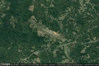Vue aérienne de Blue Ridge