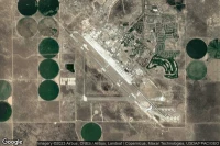 Vue aérienne de Mountain Home Air Force Base