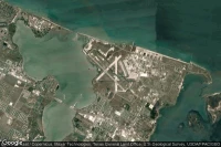 Vue aérienne de Corpus Christi Naval Air Station/Truax Field