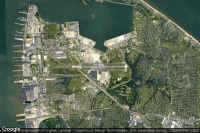 Vue aérienne de Norfolk Naval Station (Chambers Field)