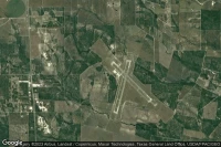 Vue aérienne de Orange Grove Naval Auxiliary Landing Field