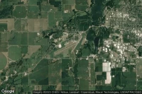 Vue aérienne de Branch County Memorial