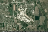Vue aérienne de Offutt Air Force Base