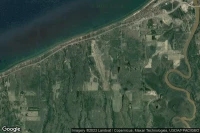 Vue aérienne de Ontonagon County Schuster Field