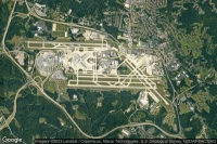 Vue aérienne de Pittsburgh International