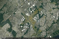 Vue aérienne de Northeast Philadelphia