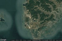 Vue aérienne de Yeongheung Power Station